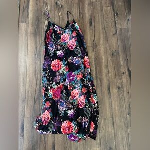 ANDREE BY UNIT Black Floral Dress